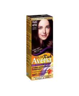 Vopsea pentru par Avena Rich Acme Color, 470 - Mocca