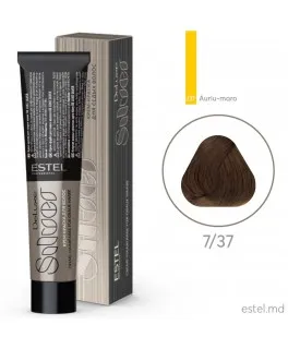 Крем-краска для седых волос DE LUXE SILVER, 7/37 Русый золотисто-коричневый, 60 мл