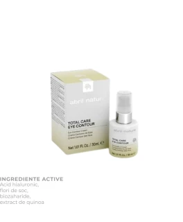Crema contur antirid ochi Total Care Abril et Nature, 30 ml