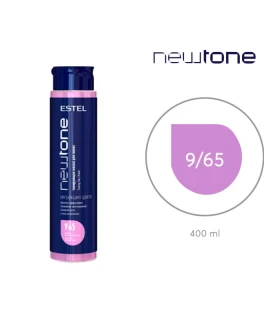 Тонирующая маска для волос  NewTone, 9/65 Блондин фиолетово-красный, 400 мл