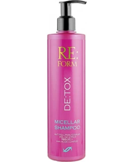 Sampon micelar DE:TOX RE:FORM, 400 ml