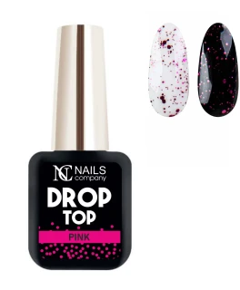 Top fara dispersie Drop Top Pink Nails Company, 6 ml