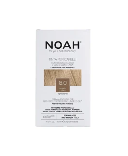 Натуральная краска для волос без аммиака Noah, Светлый блондин 8.0, 140 мл