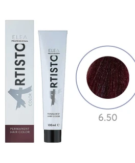 Перманентная краска для волос Elea Professional Artisto Color, 6.50 Темно-русый махагоновый экстра, 100 мл