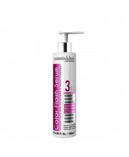 Ser concentrat pentru protectia culorii parului vopsit Somnis & Hair Color Flash, 180 ml