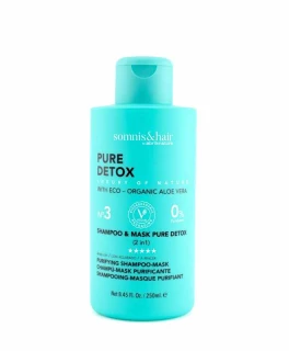 Sampon si Masca 2 in 1 pentru toate tipurile de par Pure Detox Somnis, 250 ml