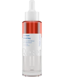 Ser bifazic reparator cu PDRN pentru ten matur Salmon DNA Key Nacomi, 40 ml