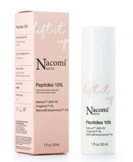 Ser efect de lifting cu peptide 10% pentru ten matur Lift it up Nacomi Next Level, 30 ml