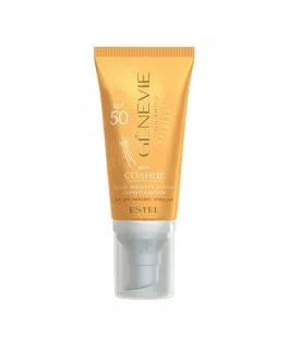 Emulsie usoara protectie solara pentru fata SPF50 'Soarele meu' ESTEL GENEVIE, 50 ml