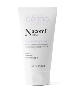 Crema de corp stralucire si regenerare cu retinol si vitamina C Dermo Nacomi Next Level, 150 ml