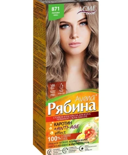 Vopsea pentru par Riabina Avena Acme Color, 871 - Coaja, 100 ml