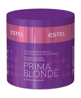 Серебристая маска для холодных оттенков блонд ESTEL PRIMA BLONDE, 300 мл