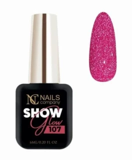 Oja semipermanenta reflectorizant Gelique Glow Show 107 Nails Company, 6 ml