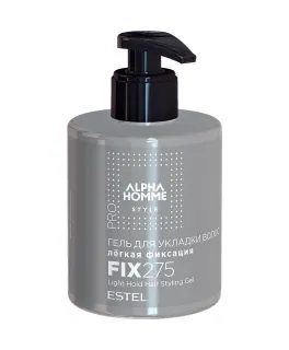 Gel pentru păr, ESTEL Alpha Homme, 275 ml., fixare ușoară 