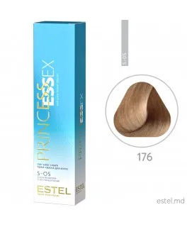 Vopsea cremă permanentă pentru păr PRINCESS ESSEX, S-OS 176 Super blond maroniu-violet, 60 ml