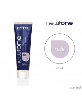 Mască nuanţatoare NewTone, 10/6 Blond deschis violet, 60 ml