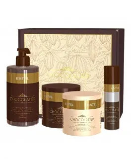 Set tratament pentru toate tipurile de par ESTEL CHOCOLATIER "Ciocolata neagra"