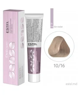 Vopsea-cremă semipermanentă pentru păr DE LUXE SENSE, 10/16 Blond deschis gri-violet, 60 ml