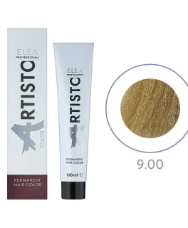 Vopsea permanenta pentru par Elea Professional Artisto Color, 9.00 Blond natural extra, 100 ml