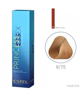 Vopsea cremă permanentă pentru păr PRINCESS ESSEX, 9/75 Blond maroniu-roşu, 60 ml