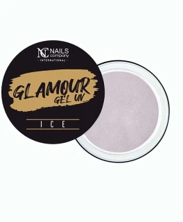 Gel constructie UV Glamour Ice Nails Company, 50 g