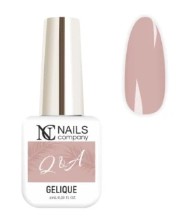 Oja semipermanenta Q&A Dress Code Nude Gelique Nails Company, 6 ml