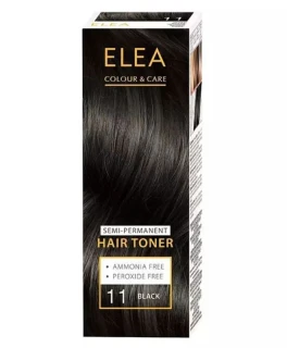 Оттеночный бальзам ELEA Hair Toner, 11 - Чёрный, 100 мл