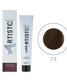 Перманентная краска для волос Elea Professional Artisto Color, 7.3 Русый золотистый, 100 мл