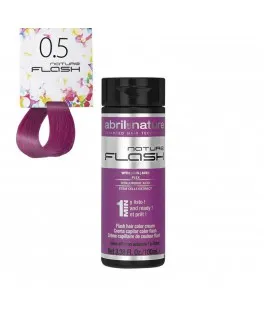 Pigment cu actiune directa cu Plex si acid hialuronic pentru par Nature Flash Abril et Nature 05 Fucsia, 100 ml