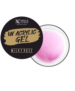 Gel acrilic UV Milky Rose Nails Company, 15 g
