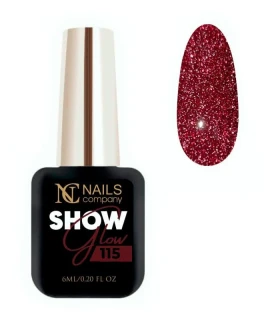 Oja semipermanenta reflectorizant Gelique Glow Show 115 Nails Company, 6 ml