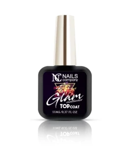 Top coat fara dispersie Glam Multicolor Nails Company, 11 ml