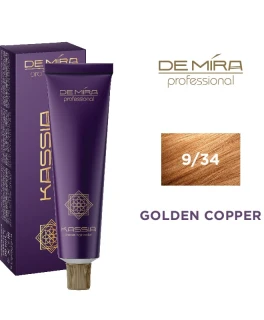 Vopsea pentru par ACME DeMira Kassia, 9/34 - Blond auriu-aramiu, 90 ml