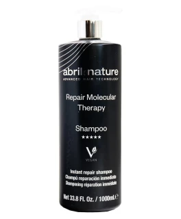 Восстанавливающий шампунь для увлажнения и укрепления волокон волос Molecular Therapy Abril et Nature, 1000 мл