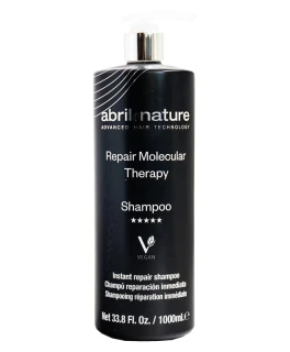 Sampon cu acid hialuronic pentru repararea si hidratarea parului grav deteriorat si uscat Molecular Therapy Abril et Nature, 1000 ml