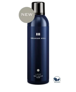 Spuma camuflaj pentru par alb Loop Graham Hill, 200 ml