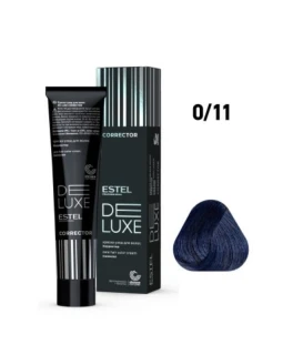 Corector color DE LUXE, 0/11 Albastru, 60 ml