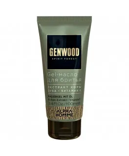 Gel-ulei de ras, ESTEL Alpha Homme Genwood, 100 ml.