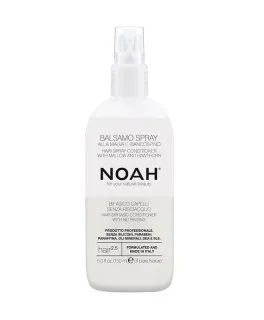 Spray-balsam conditioner bifazic fara clatire cu nalba și paducel pentru toate tipurile de par 2.5 Noah, 150 ml