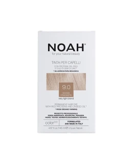 Vopsea naturala fara amoniac pentru par Blond Foarte Deschis 9.0 Noah, 140 ml