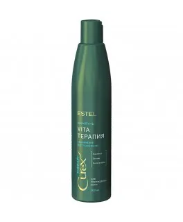 Șampon pentru păr uscat, slăbit și deteriorat, ESTEL Curex Therapy, 300 ml.