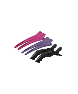 Карбоновые крокодилы для волос HH Simonsen, 6 шт