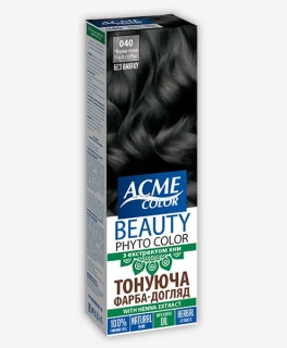 Vopsea nuantatoare pentru par cu extract de henna Acme Color Beauty Phyto 040, 50 ml