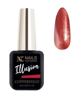 Oja semipermanenta hibrid Copperfield Illusion Nails Company, 6 ml