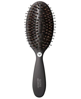 Perie de par Gloss Brush Midi HH Simonsen, negru