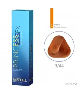 Vopsea cremă permanentă pentru păr PRINCESS ESSEX, 9/44 Blond aramiu intens, 60 ml