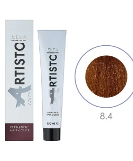Перманентная краска для волос Elea Professional Artisto Color, 8.4 Светло-русый медный, 100 мл