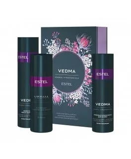 Set pentru îngrijirea părului VEDMA by ESTEL (Șampon 250 ml, mască 200 ml, elixir 200 ml)