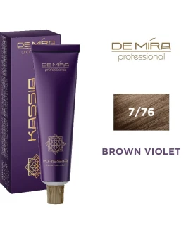 Краска для волос ACME DeMira Kassia, 7/76 - Русый коричнево-фиолетовый, 90 мл