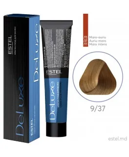 Vopseaua-îngrijire permanentă DE LUXE, 9/37 Blond auriu-maroniu, 60 ml